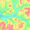 Carte topographique West Export, altitude, relief