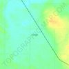 Carte topographique Ensign, altitude, relief