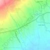 Carte topographique Colorado, altitude, relief