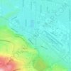 Carte topographique Walteria, altitude, relief