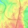 Carte topographique Anixhe, altitude, relief