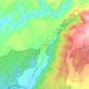 Carte topographique Serang, altitude, relief