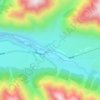 Carte topographique 乔尔玛, altitude, relief