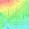 Carte topographique City Heights, altitude, relief