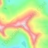 Carte topographique Ben More Assynt, altitude, relief