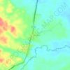 Carte topographique El Terminal, altitude, relief