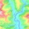 Carte topographique Dharāsu, altitude, relief