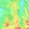 Carte topographique Winkworth, altitude, relief