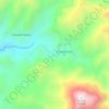 Carte topographique Targua, altitude, relief