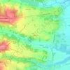 Carte topographique Bourrieu, altitude, relief
