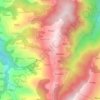 Carte topographique Jarol, altitude, relief
