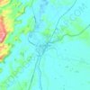Carte topographique Ōtorohanga, altitude, relief