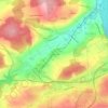 Carte topographique Formangueires, altitude, relief
