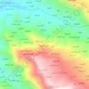 Carte topographique An Nubi, altitude, relief