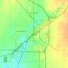 Carte topographique Newton, altitude, relief