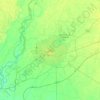 Carte topographique Multan, altitude, relief