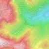Carte topographique Stolz-Ablass, altitude, relief