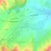 Carte topographique Theoule, altitude, relief