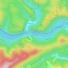 Carte topographique Riverview, altitude, relief