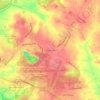Carte topographique Shoal Creek, altitude, relief
