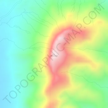 Carte topographique Bevovoka, altitude, relief