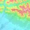 Carte topographique Dharan, altitude, relief