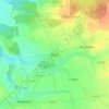 Carte topographique Börln, altitude, relief