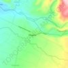 Carte topographique Poblacion, altitude, relief