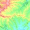 Carte topographique Kurmond, altitude, relief