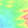 Carte topographique قلعه فرهاد خان, altitude, relief