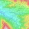 Carte topographique Rucca, altitude, relief