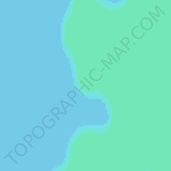 Carte topographique Jackfish Lake, altitude, relief