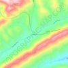 Carte topographique Stickleyville, altitude, relief