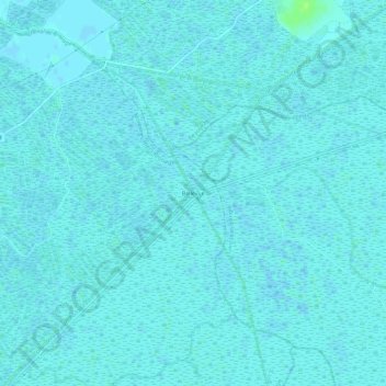 Carte topographique Bellevue, altitude, relief