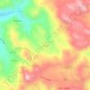Carte topographique Βωλάξ, altitude, relief