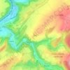 Carte topographique Ozo, altitude, relief