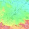 Carte topographique Adilabad, altitude, relief