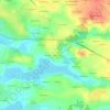 Carte topographique Lisloc, altitude, relief
