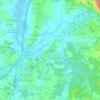 Carte topographique Saint-Germain, altitude, relief
