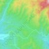 Carte topographique آب چندار, altitude, relief