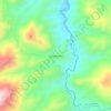 Carte topographique Chaquishca, altitude, relief