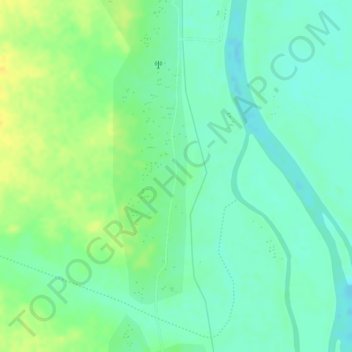Carte topographique Wādī Absol, altitude, relief