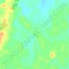 Carte topographique Herron, altitude, relief