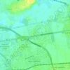 Carte topographique Haouch El Bay, altitude, relief