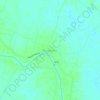 Carte topographique Bhagwanpur, altitude, relief