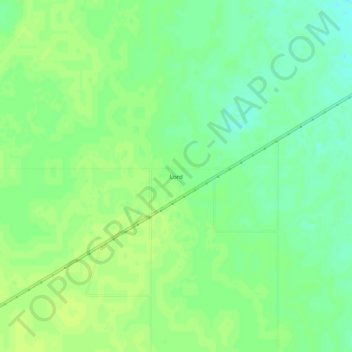 Carte topographique Lord, altitude, relief