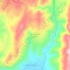 Carte topographique Parang Ng Buho, altitude, relief