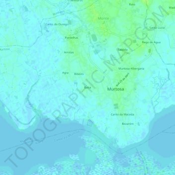 Carte topographique Balsa, altitude, relief