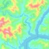 Carte topographique 舌坡, altitude, relief