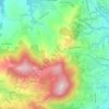 Carte topographique Chassenoud, altitude, relief